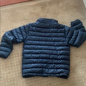 Boys Navy Blue Patagonia Down Sweater Size M 10